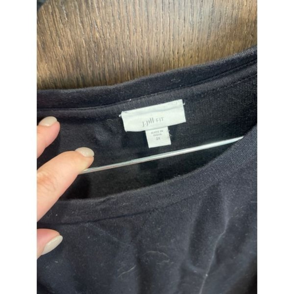 J.Jill for sweatshirt black 2XL - Picture 3 of 4